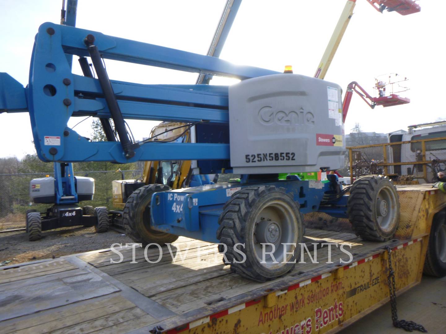 Genie Industries Z45DX, Articulated Boom Lift, 2966 hours, S