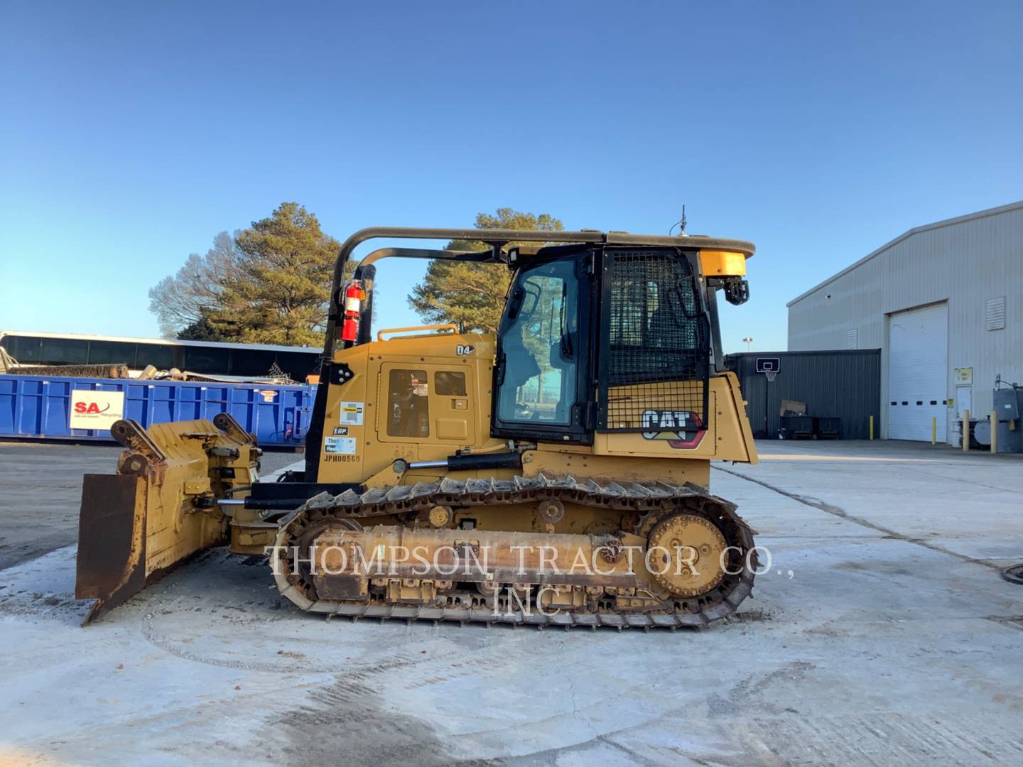 Caterpillar D4-3D, Crawler Dozer, 2092 hours, S/N: JPH00569, 2021 - Image 5