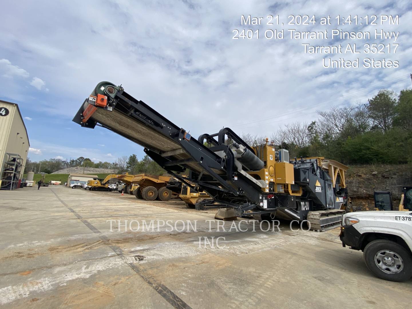 Irock Crushers TC20, Crusher, 495 hours, S/N: 10048100, 2022 - Image 1