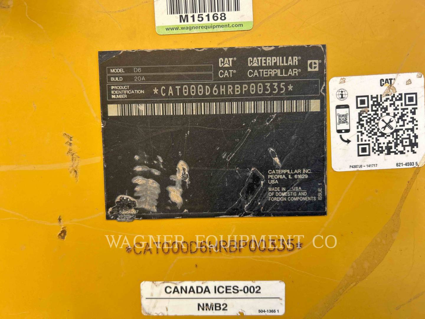 Caterpillar D6 VP, Crawler Dozer, 4146 hours, S/N: RBP00335, 2019 - Image 6