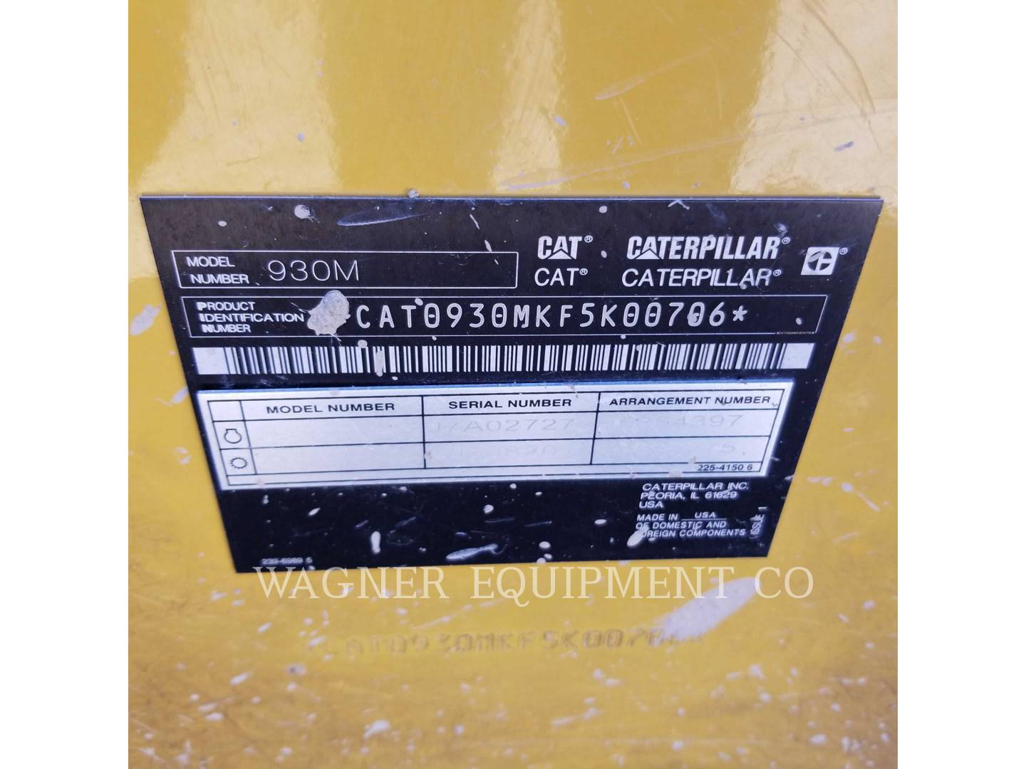 Cat 930M, Wheel Loader, 3522 hours, S/N: F5K00706, 2020 - Image 6
