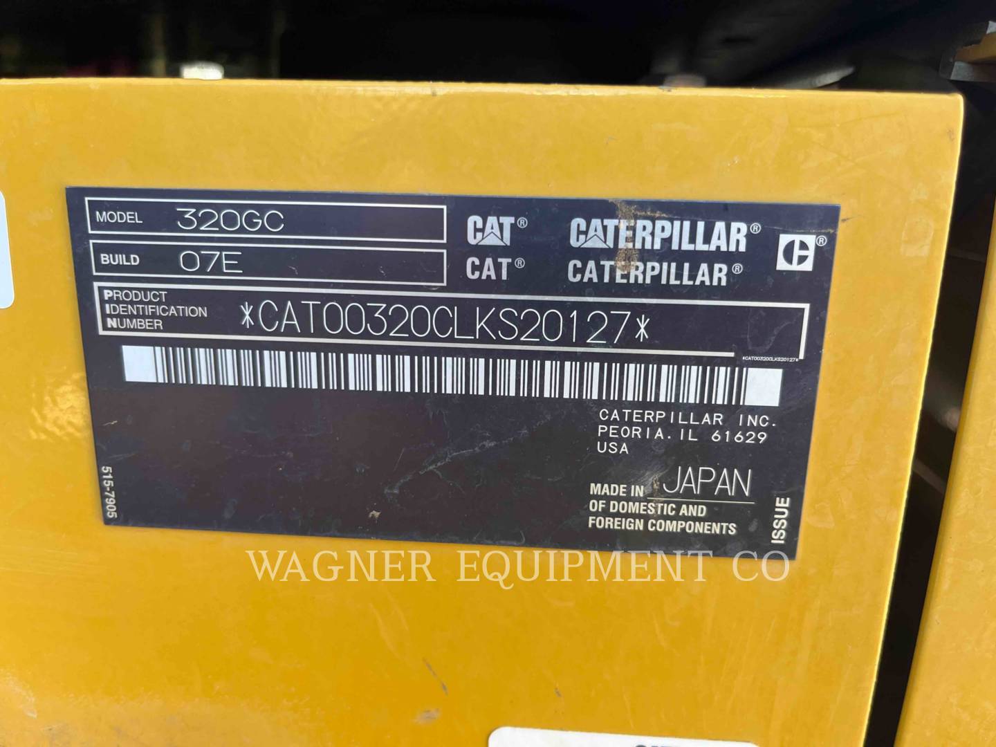 Caterpillar 320GC, Crawler Excavator, 661 hours, S/N: LKS20127, 2022 - Image 6