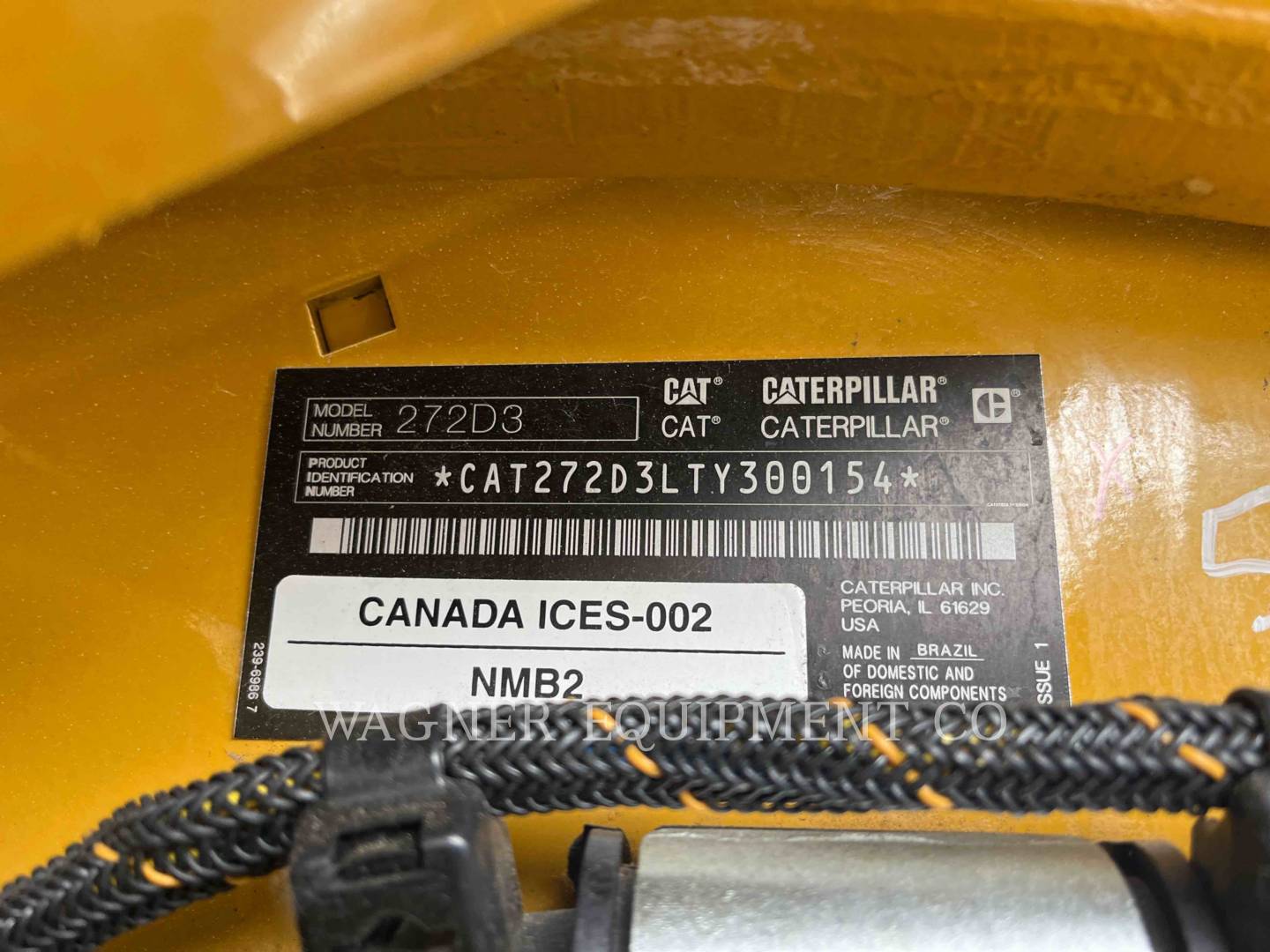 Cat 272D3, Skid Steer Loader, 31 hours, S/N: TY300154, 2023 - Image 6