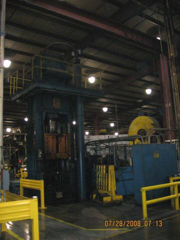 1000 Ton, Lake Erie, 48" x 48" bed, 26" stroke, 72" DL, 46" Shut Height, 1989 - Image 2