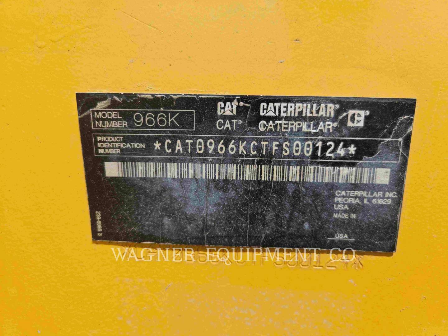 Cat 966K FC, Wheel Loader, 16483 hours, S/N: TFS00124, 2011 - Image 6