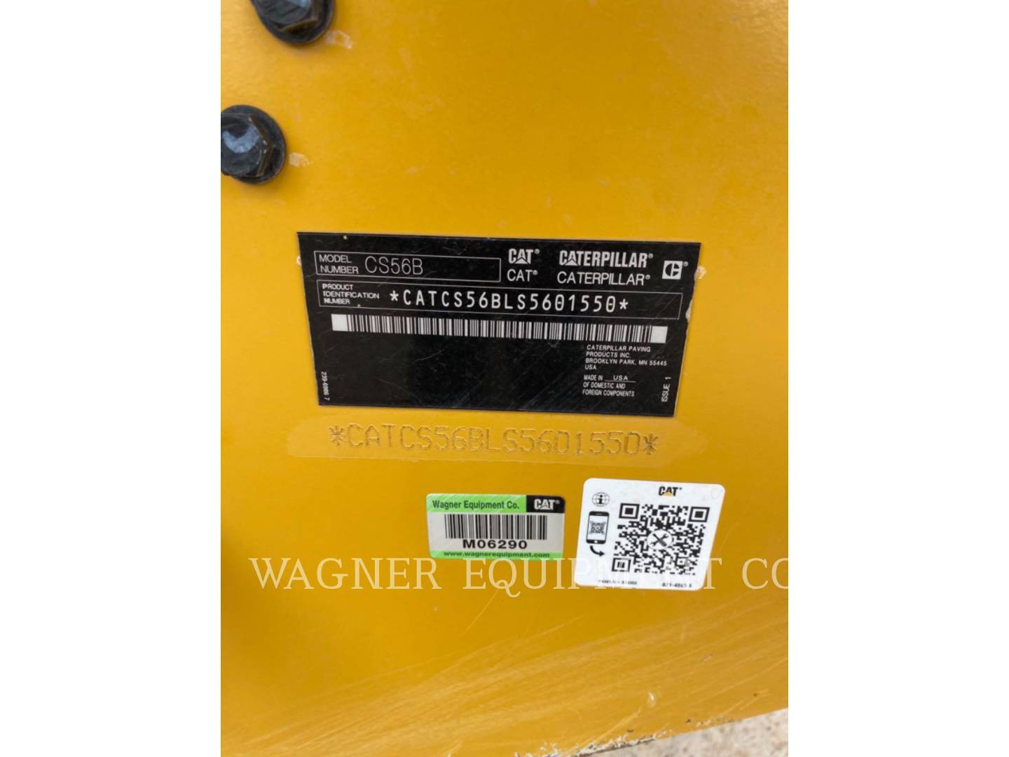 Caterpillar CS56B, Compactor, 1802 hours, S/N: S5601550, 2021 - Image 6