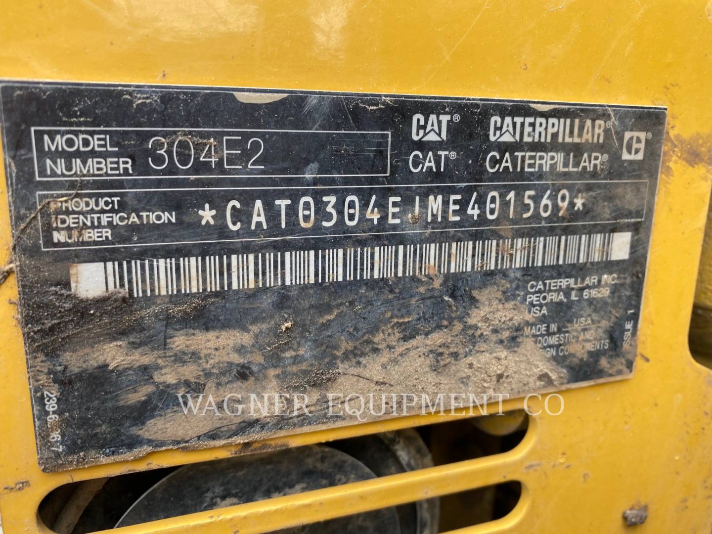 Caterpillar 304E2 THB, Crawler Excavator, 3462 hours, S/N: ME401569, 2016 - Image 6