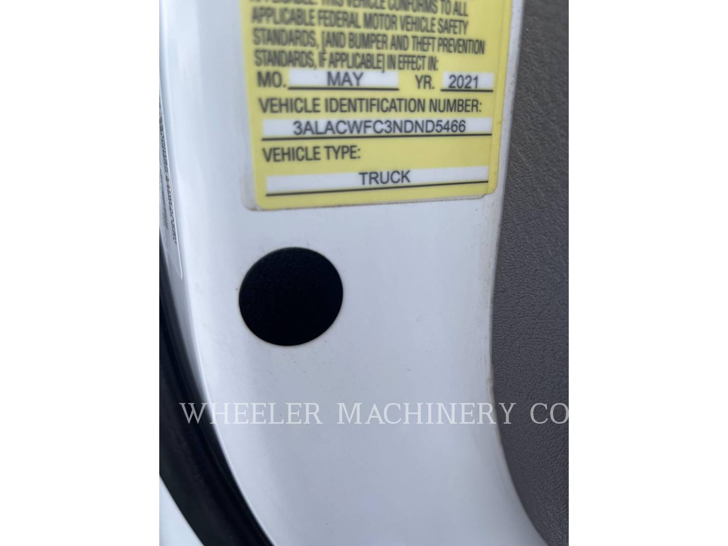 Freightliner WT2000 A, Water Truck, 645 hours, S/N: 3ALACWFC3NDND5466, 2022 - Image 6