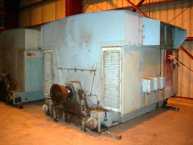 4500 HP 900 RPM Siemens-Allis, Frame 1129, weather protected enclosure type 2, SB, 4000/6600 Volts - Image 2