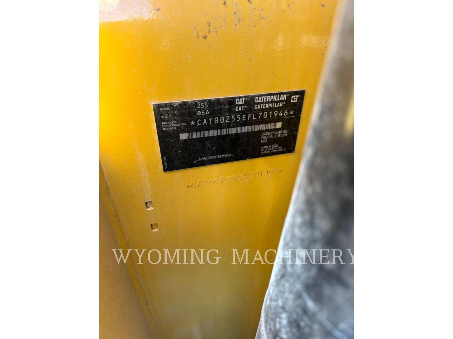 Cat 255, Skid Steer Loader, 208 hours, S/N: FL701946, 2024 - Image 6