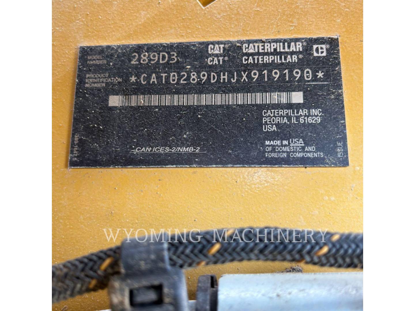 Cat 289D3, Skid Steer Loader, 201 hours, S/N: JX919190, 2024 - Image 6