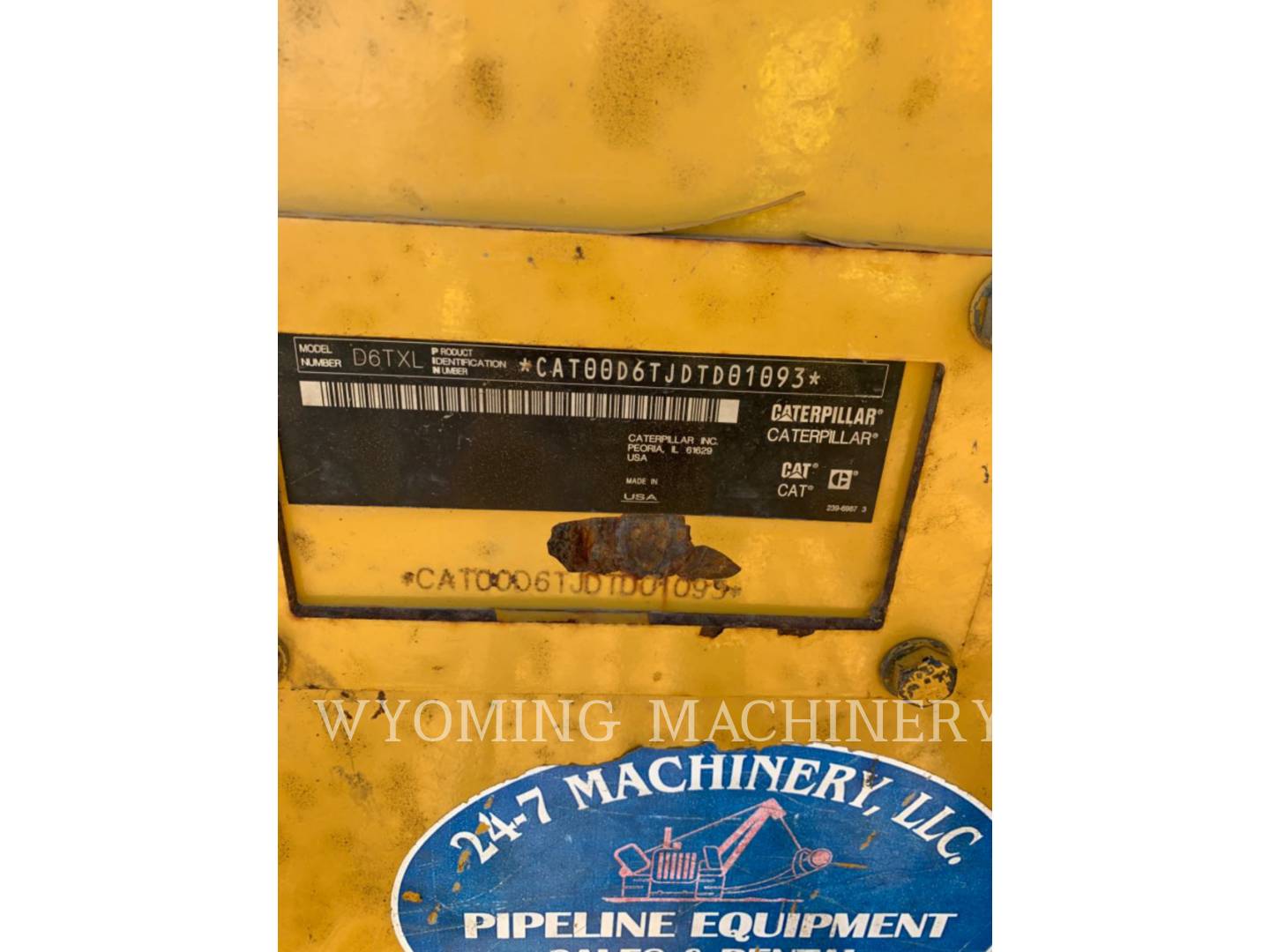 Caterpillar D6T, Crawler Dozer, 6044 hours, S/N: DTD01093, 2012 - Image 6