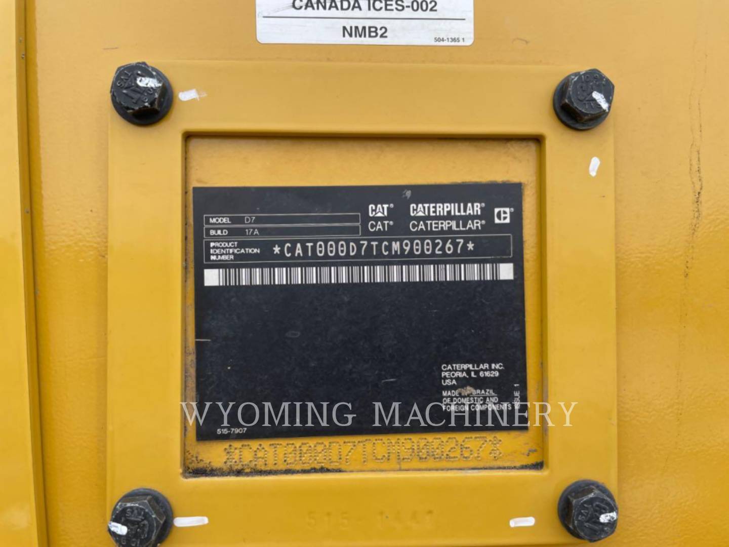 Caterpillar D7, Crawler Dozer, 520 hours, S/N: CM900267, 2022 - Image 6