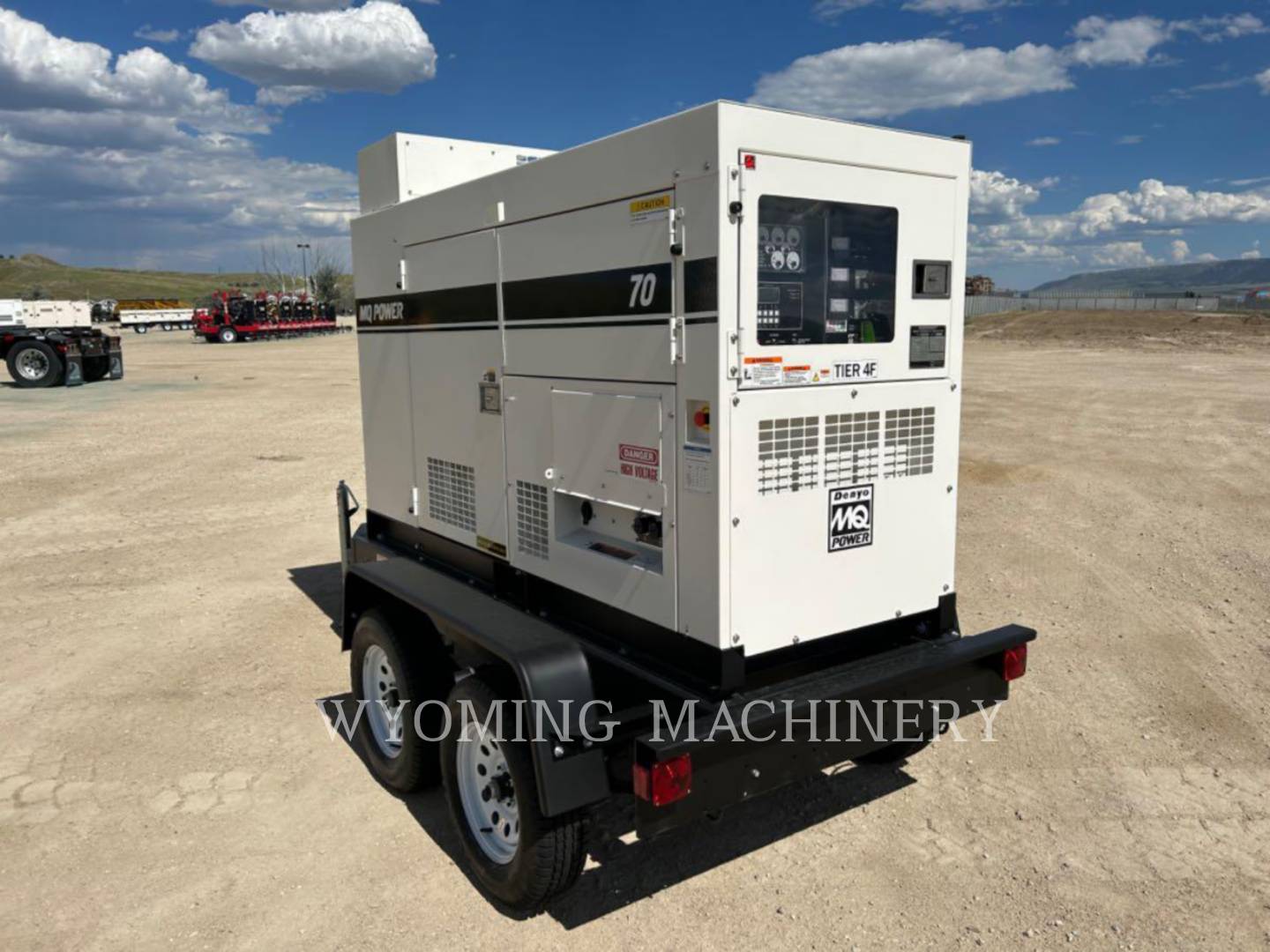 56 KW Multiquip DCA70SS, Mobile Generator Set, Diesel, 1800 RPM, 480V, 2023 - Image 3