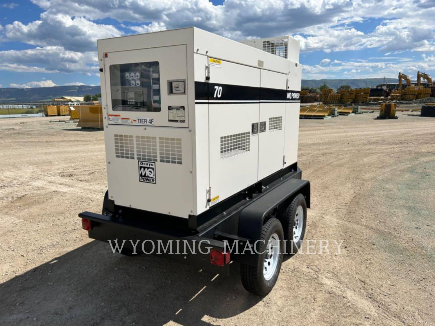 56 KW Multiquip DCA70SS, Mobile Generator Set, Diesel, 1800 RPM, 480V, 635 hours, 2023 - Image 4