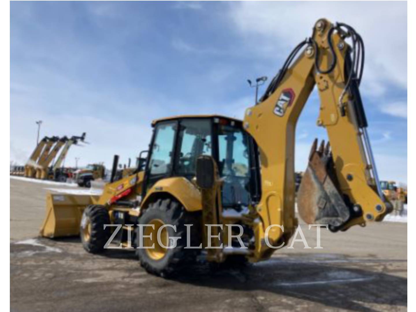 Cat 450, Backhoe Loader, 1320 hours, S/N: DYN00192, 2020 - Image 4