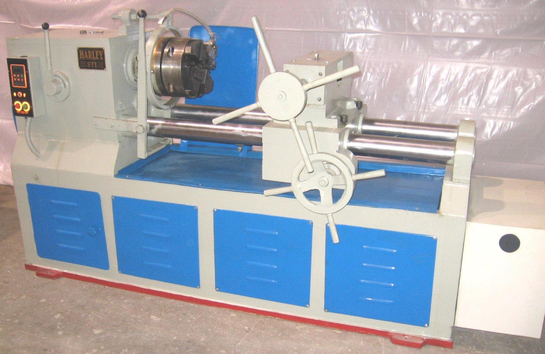 2-1/2" Harley / STI, pipe & bolt threader, tangential die head, 24" thread length, 2007 - Image 3