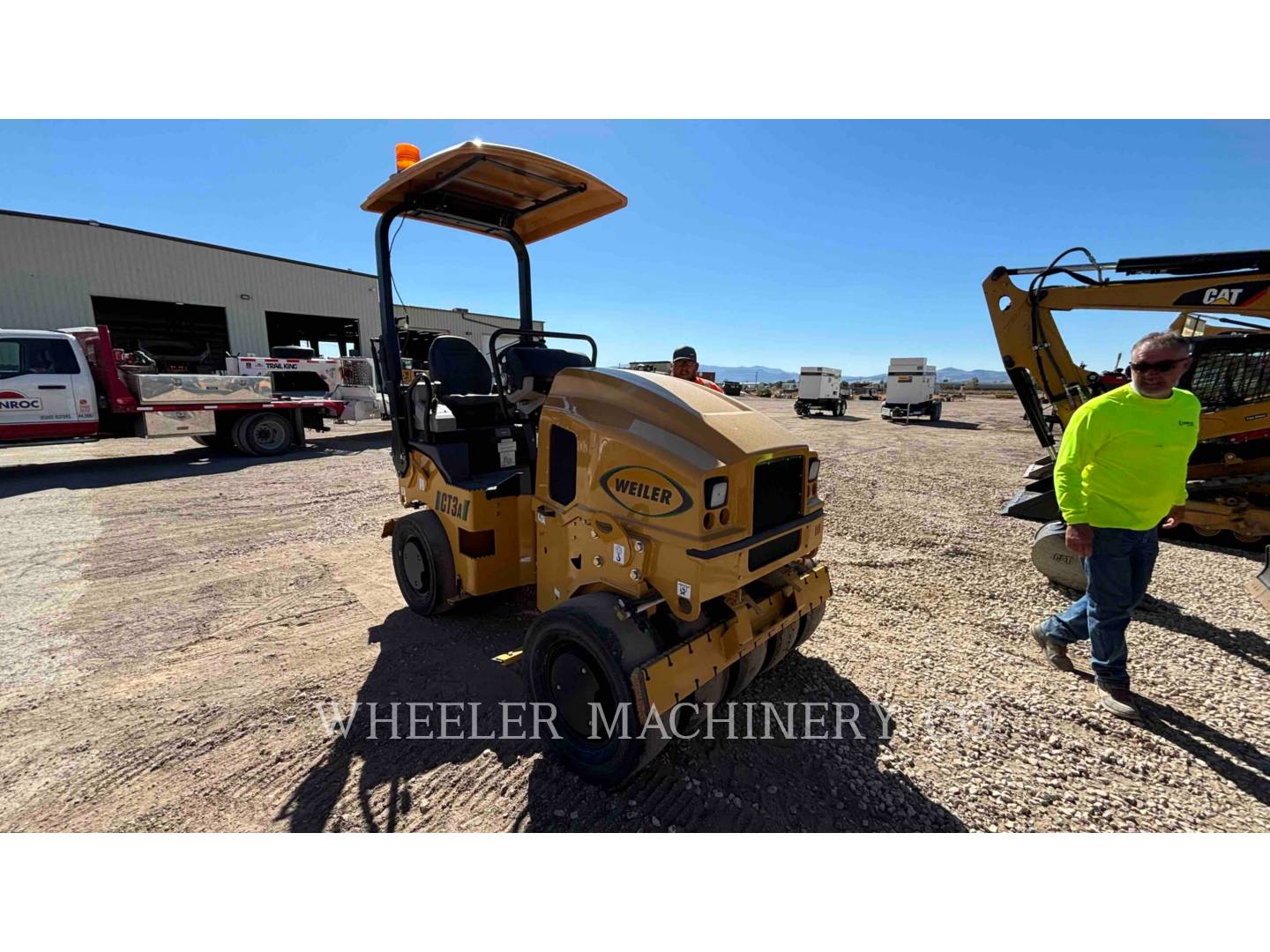 Weiler CT3A, Pneumatic Tired Compactor, 6 hours, S/N: CT3A-1151, 2024 - Image 2