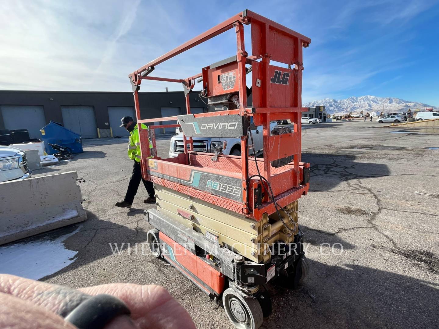 Jlg Industries, Inc. AE1932, Lift Scissor, 18 hours, S/N: M200055045, 2022 - Image 5