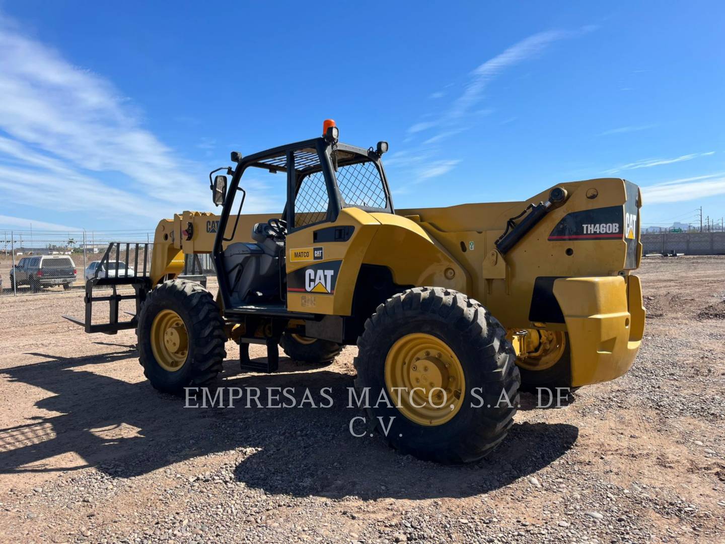 Cat TH460B, Telehandler, 9600 hours, S/N: SLF01067, 2004 - Image 6