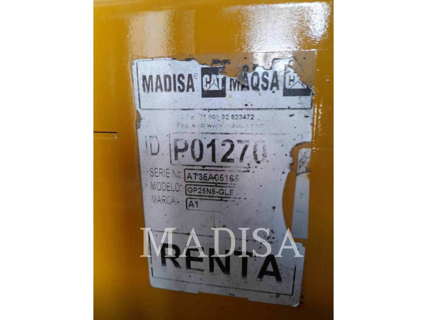 Caterpillar Lift Trucks GP25N5-GLE, Forklift, 13940 hours, S/N: AT35A05165, 2018 - Image 3