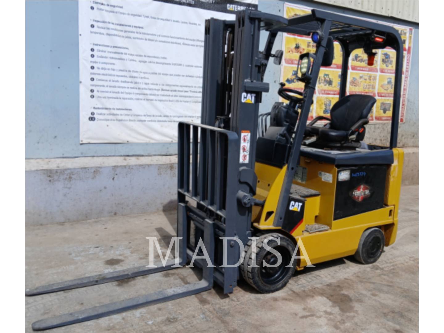 Caterpillar Lift Trucks E3500-AC, Forklift, 10820 hours, S/N: A4EC150618, 2018 - Image 1
