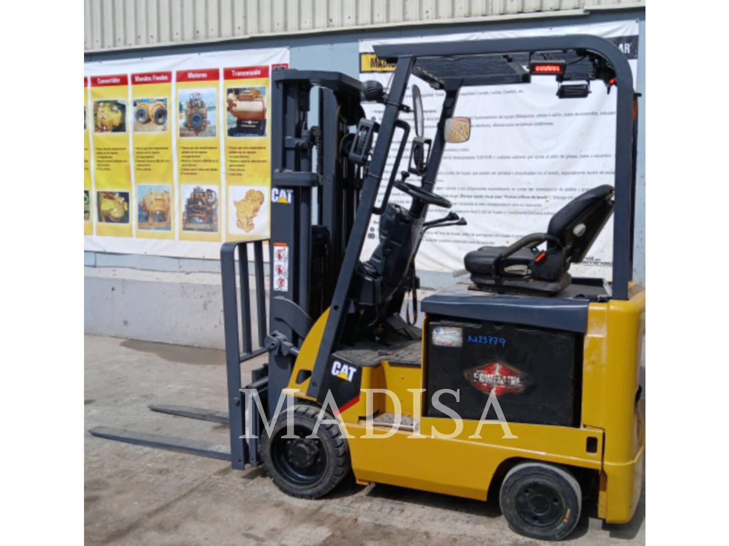 Caterpillar Lift Trucks E3500-AC, Forklift, 10820 hours, S/N: A4EC150618, 2018 - Image 4