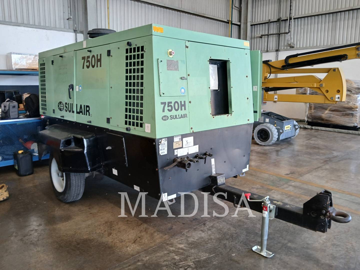 Sullair #750H DPQ, compressed air, 5030 hours, S/N: 201403250151, 2014 - Image 2