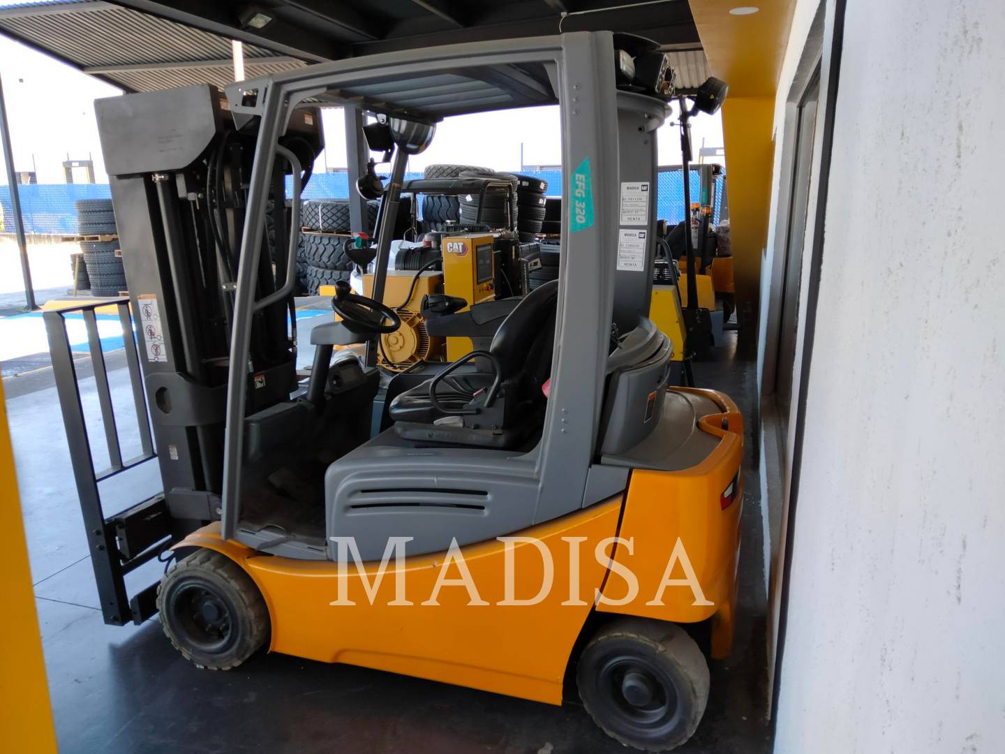 Jungheinrich EFG320-48V, Forklift, S/N: FN545984, 2017 - Image 4