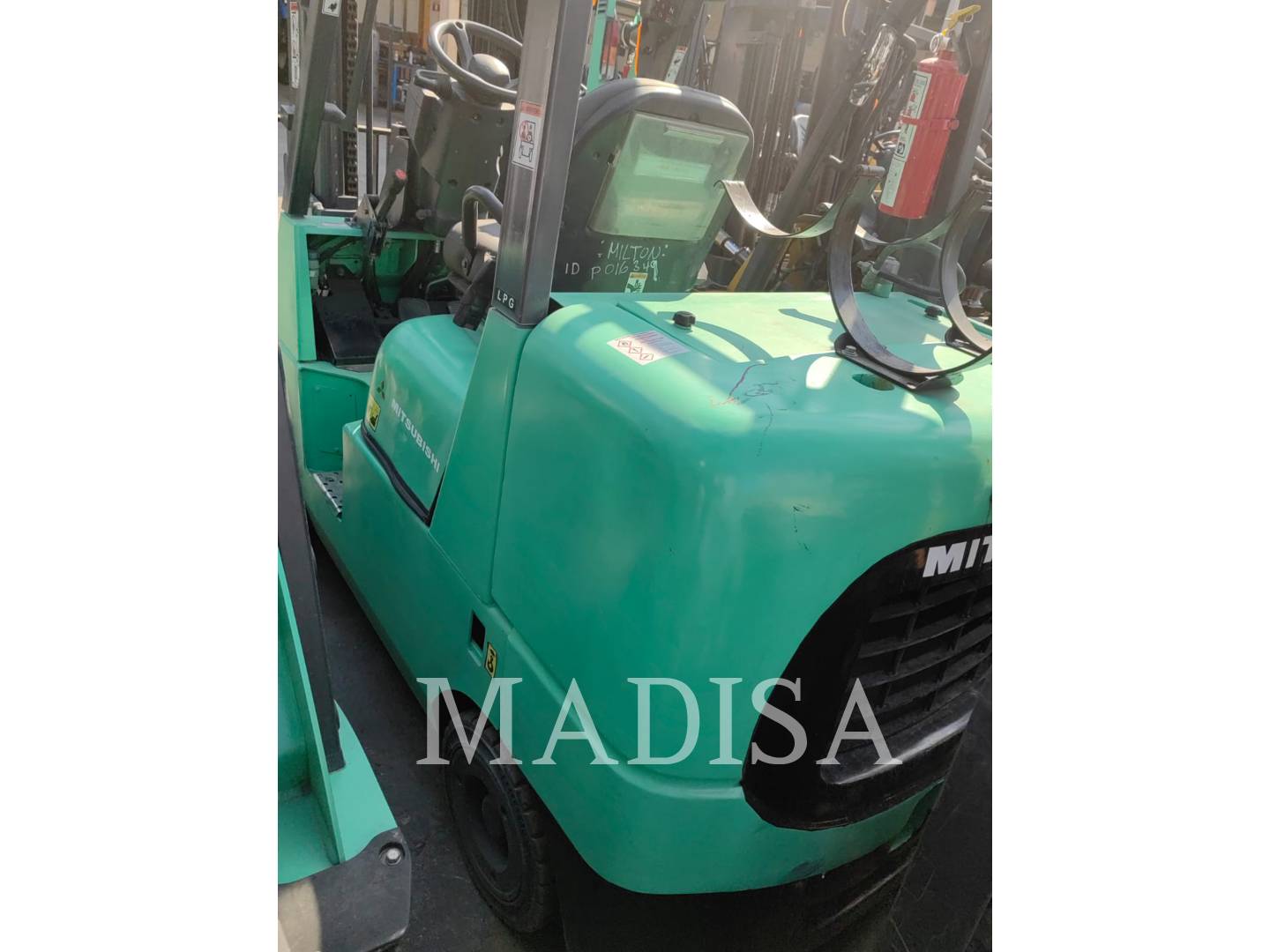 Caterpillar Mitsubishi FGC40K, Forklift, 8051 hours, S/N: AF87B10133, 2019 - Image 2