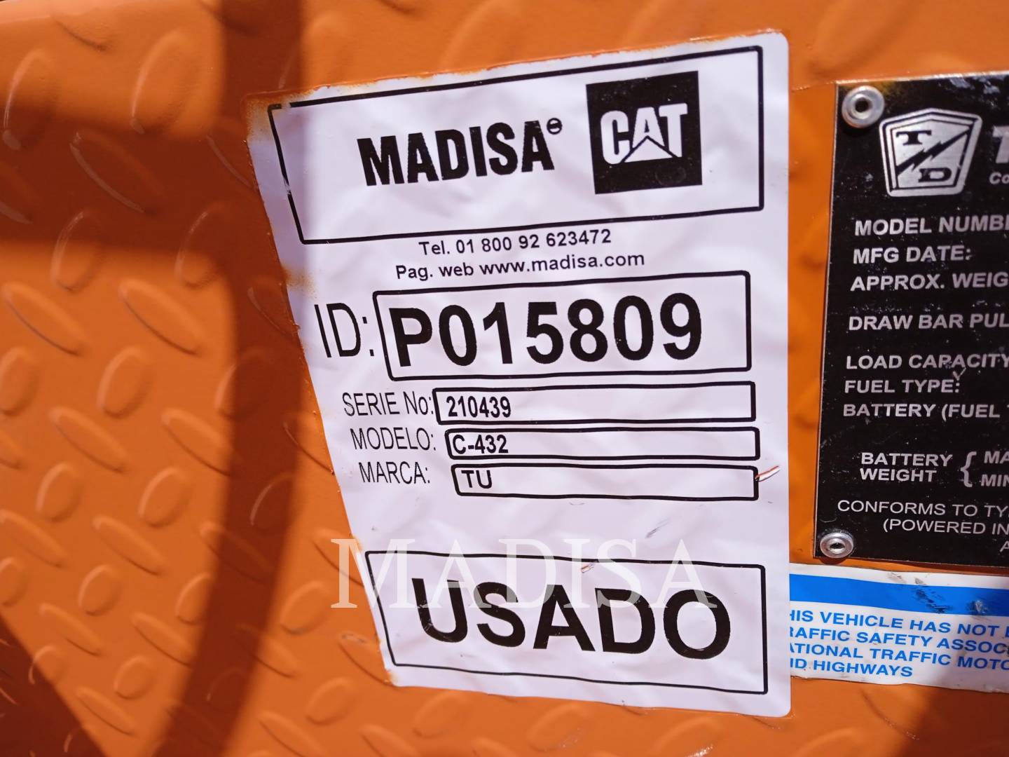 Polaris C-432, Forklift, S/N: 210439, 2018 - Image 6