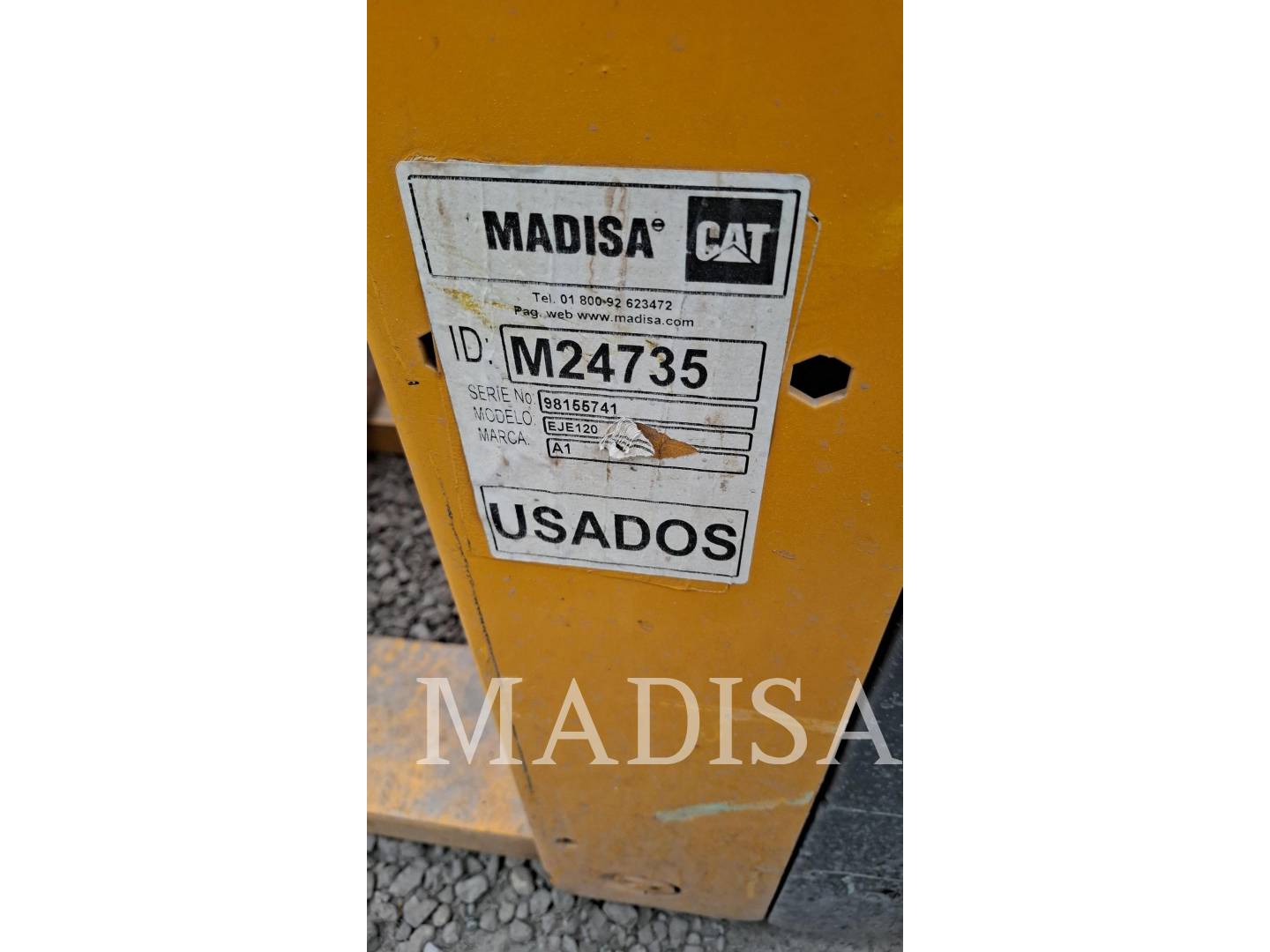 Caterpillar Lift Trucks EJE120, Forklift, 18 hours, S/N: 98155741, 2016 - Image 4