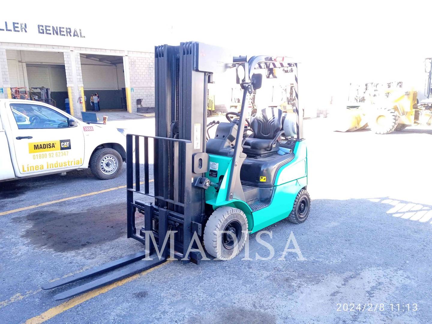 Caterpillar Mitsubishi FG15N5-LE, Forklift, 9627 hours, S/N: AF34A00795, 2018 - Image 1