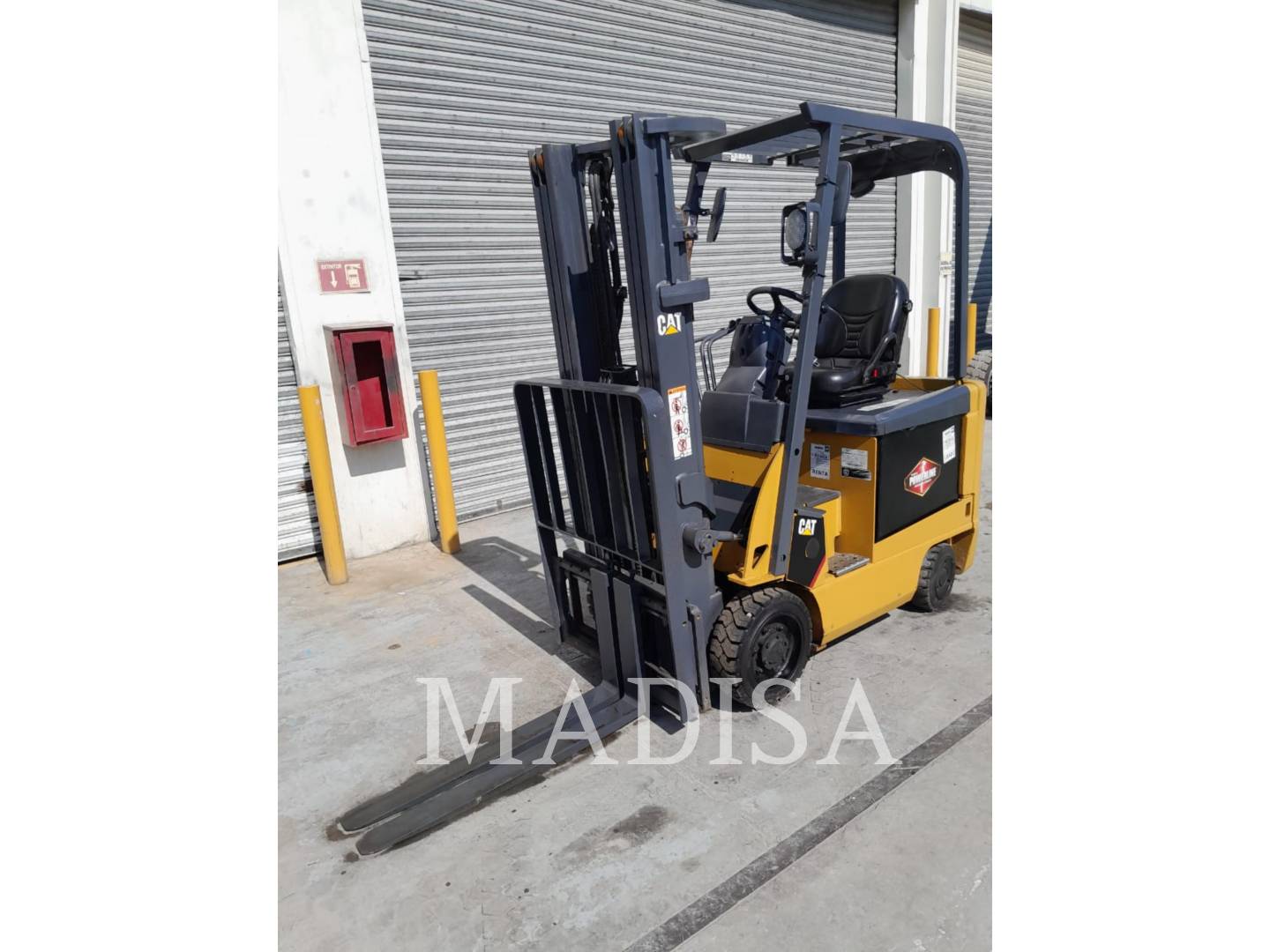 Caterpillar Lift Trucks E3500, Forklift, 14355 hours, S/N: A4EC150601, 2017 - Image 1