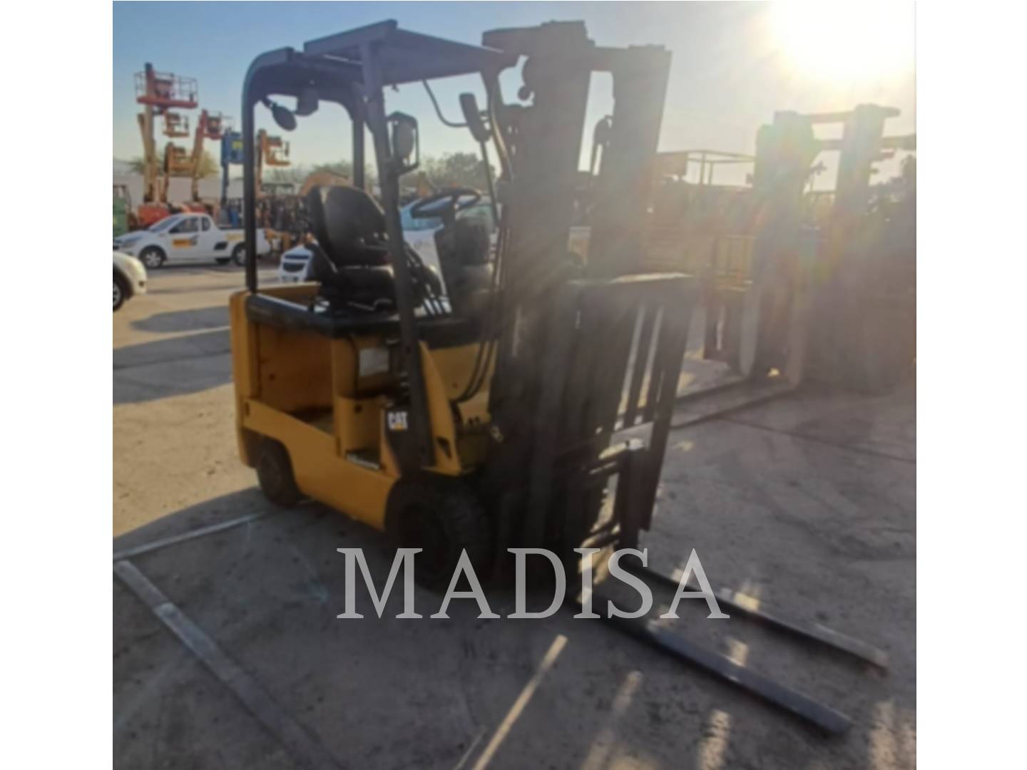 Caterpillar Lift Trucks E3500-AC, Forklift, 14358 hours, S/N: A4EC150617, 2018 - Image 1