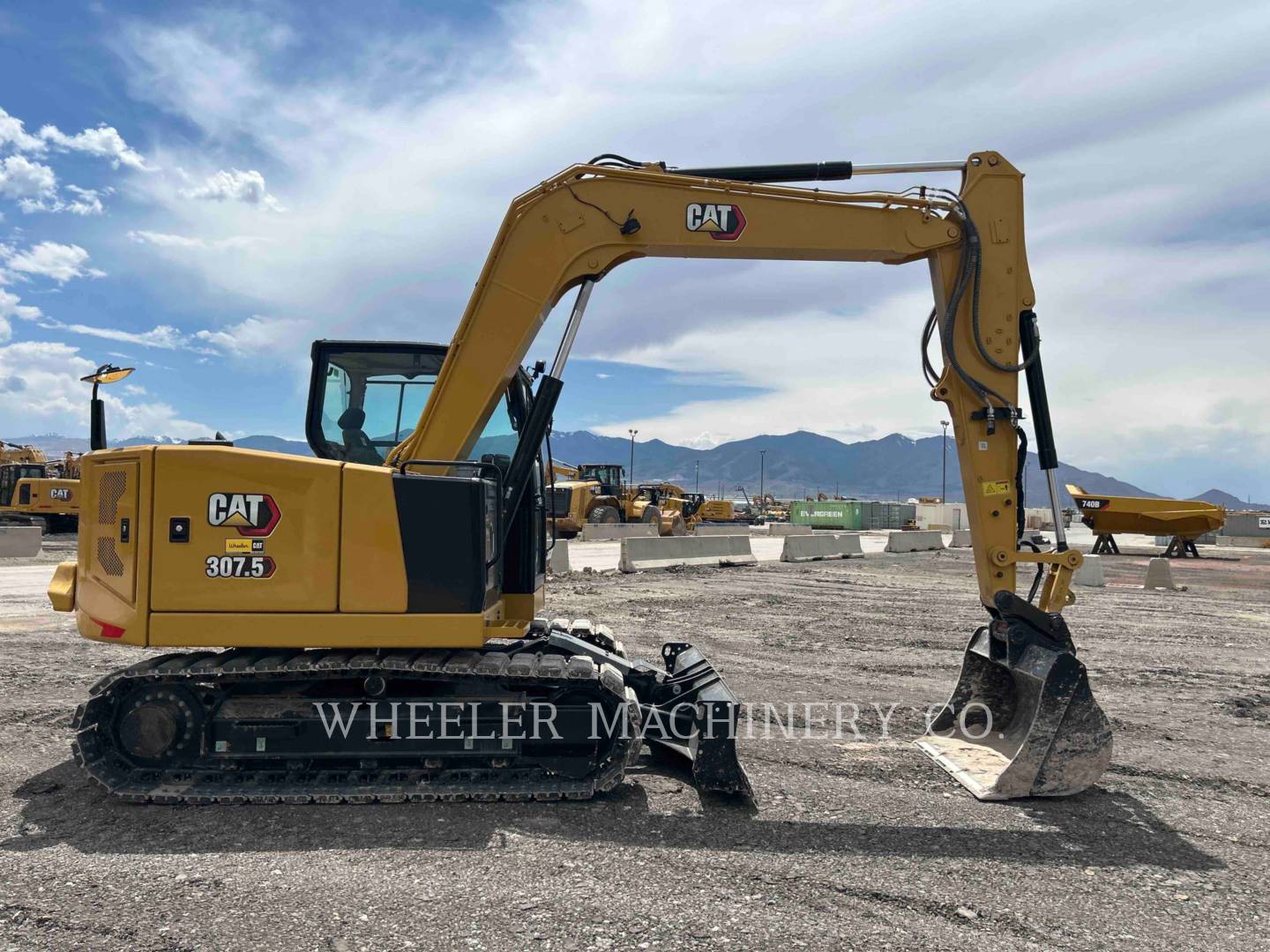Caterpillar 307.5, Crawler Excavator, 308 hours, S/N: GW704024, 2024 - Image 5