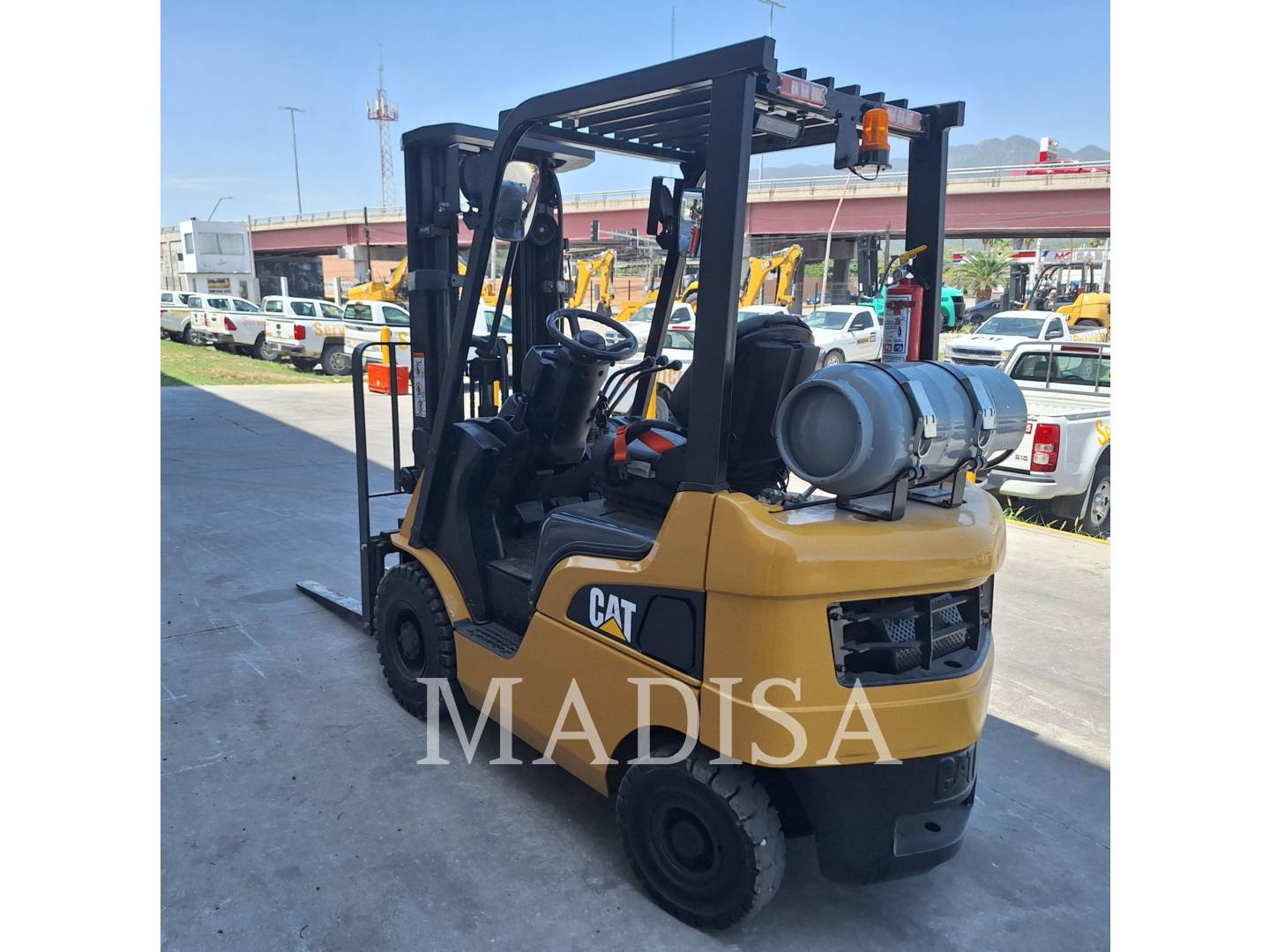Mitsubishi Caterpillar Forklift GP15N5-GLE, Forklift, 11696 hours, S/N: AT34A00812, 2018 - Image 4