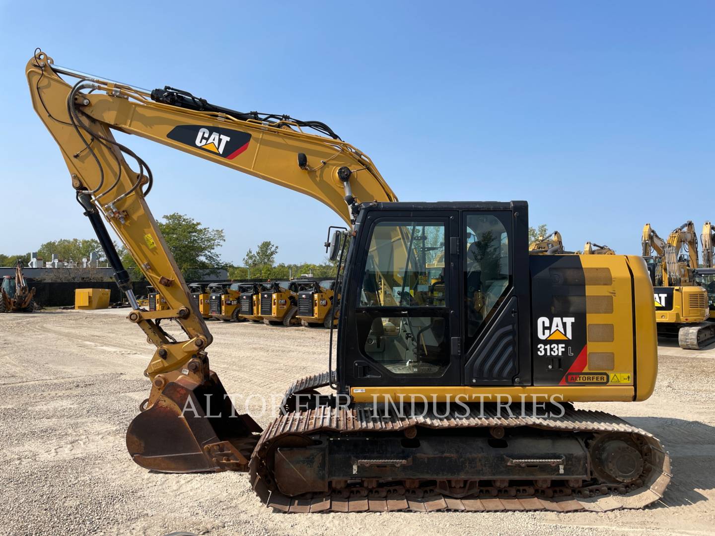 Caterpillar 313FL, Crawler Excavator, 1271 hours, S/N: PRG10541, 2018 - Image 8