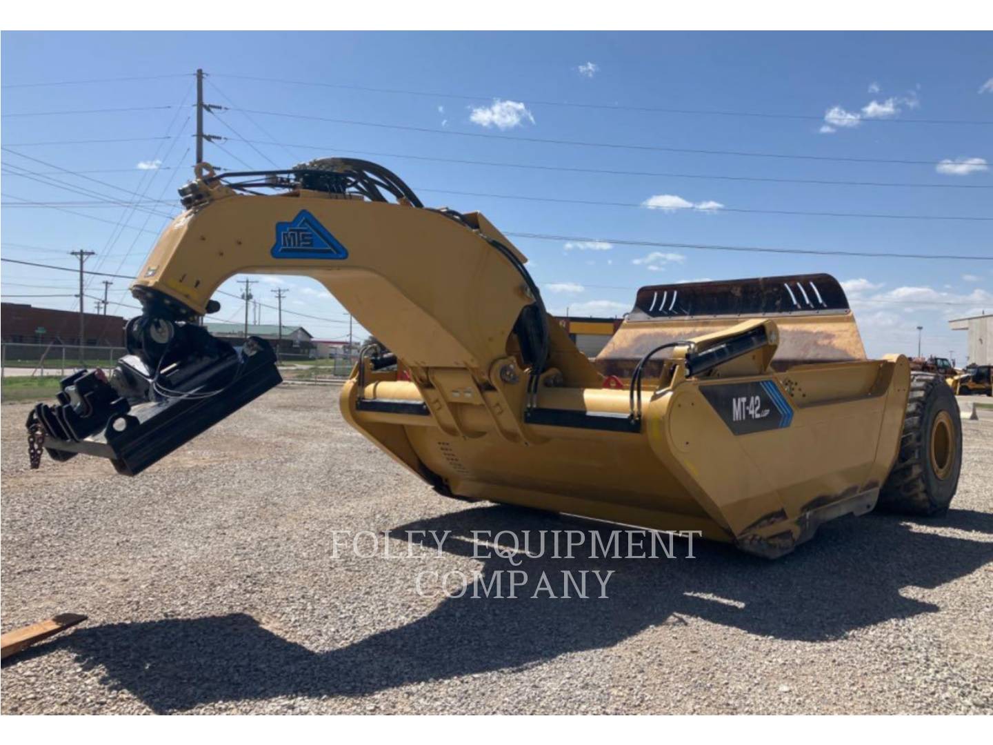 Mobile Track Solutions PPMT-42LG, Wheel Tractor Scraper, S/N: MT-42LGP-00428, 2019 - Image 1