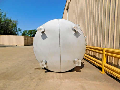 5000 gallon Santa Rosa, Stainless storage tank, 84" dia. x 242" straight wall, 1996 - Image 4