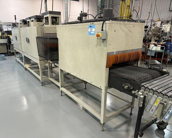 24" width x 9" H x 144" L Gruenberg / TPS, 2 zone continuous vari-speed conveyor oven, 450&deg;F, electric - Image 3
