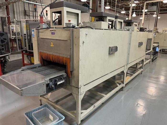 24" width x 9" H x 144" L Gruenberg / TPS, 2 zone continuous vari-speed conveyor oven, 450&deg;F, electric - Image 4
