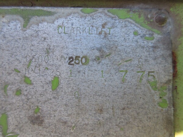 25000 lb. Clark #C500Y250, Forklift - Image 7