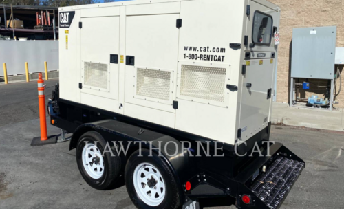 55 KW Caterpillar #XQ60, mobile generator set, serial #GLE03178, 7786 hours, 2013 - Image 1