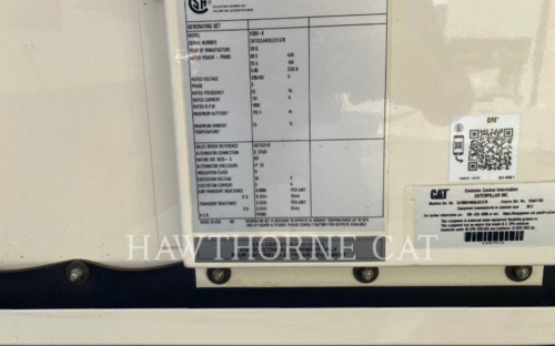 55 KW Caterpillar #XQ60, mobile generator set, serial #GLE03178, 7786 hours, 2013 - Image 8