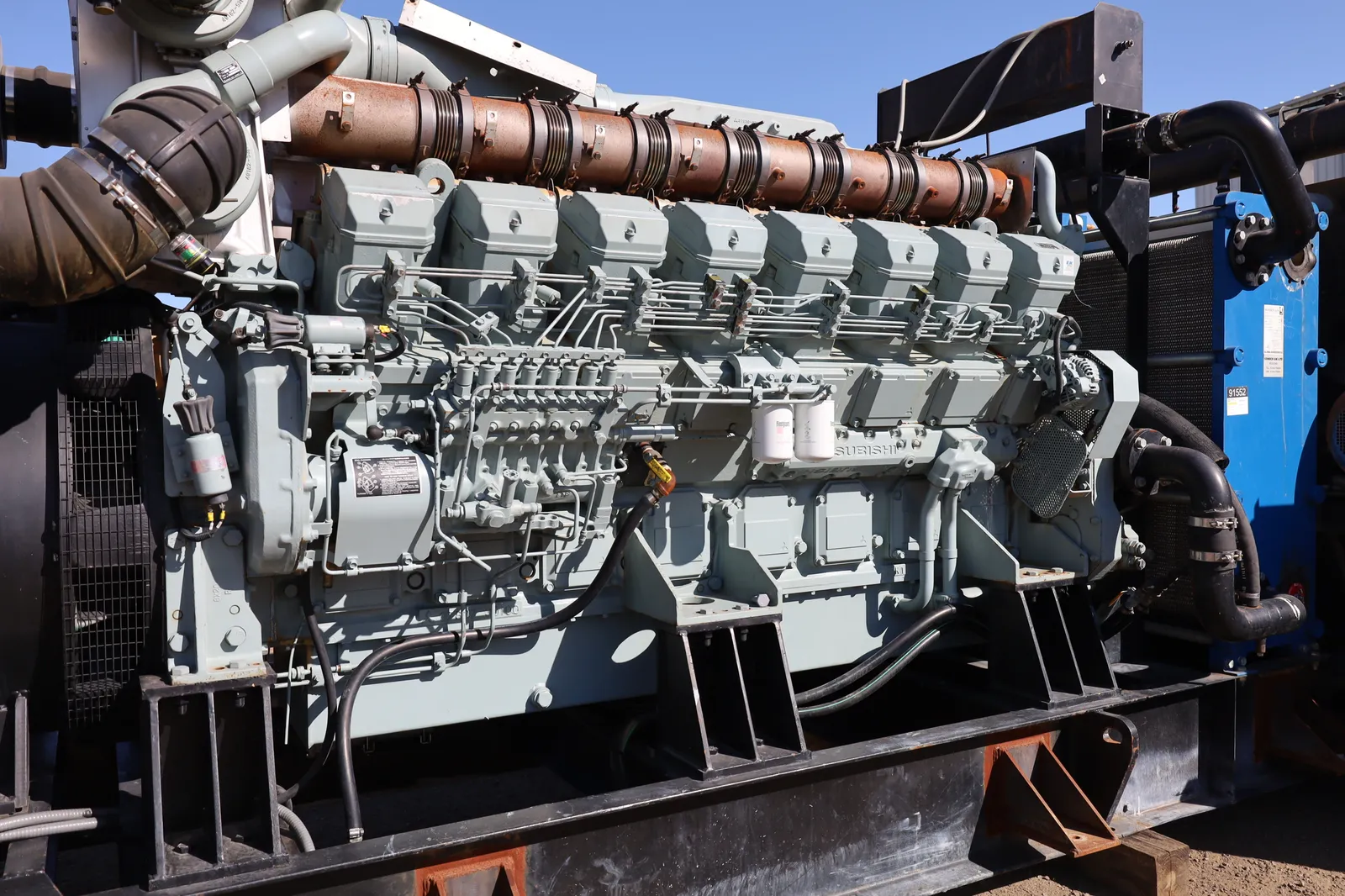 1825 KW Generac #99A08473-S, diesel generator set, 1998, #091552 - Image 4