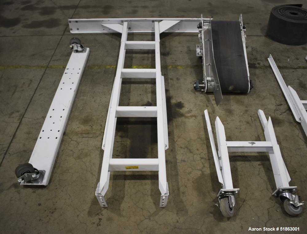 10" wide x 43.2' long, Hytrol, Belt Conveyor, (5) Sections, .5 HP, 1740 RPM, 230/460 V - Image 7