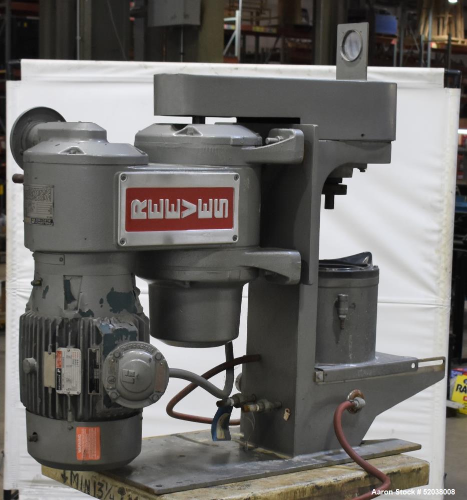 Union Process #1SDG, Laboratory Attritor, 1.5 gallon tank capacity, .8 gallon working capacity, 1 gallon - Image 5