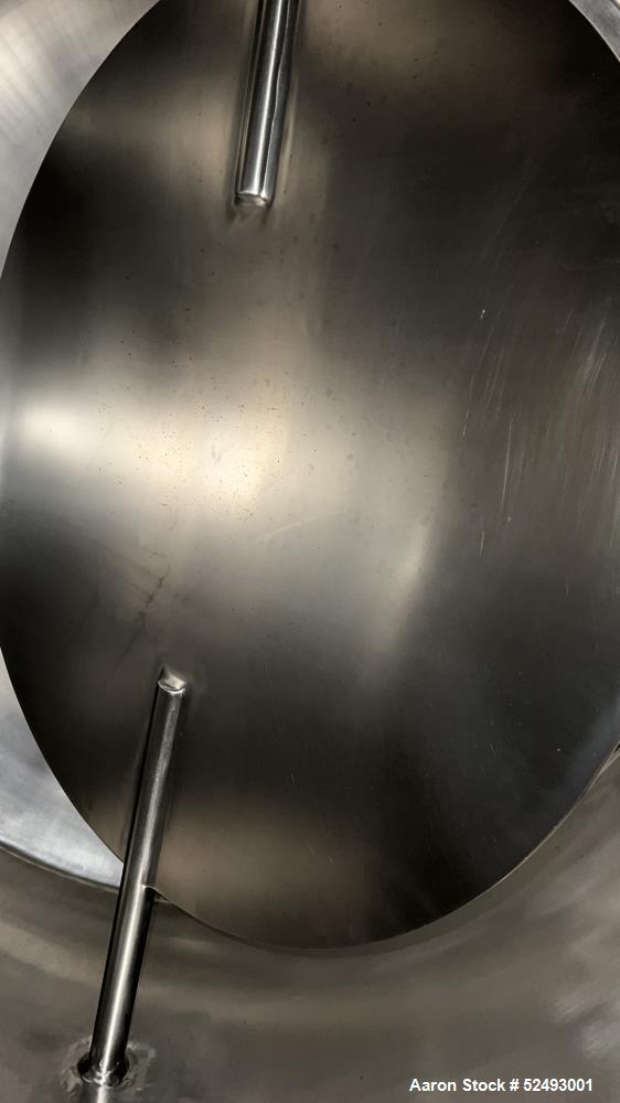 35 cu.ft. Abbe #RCB-54, Double Cone Blender/Mixer, 53 cu.ft. total capacity, 19.8" diameter loading, 7.87" - Image 8