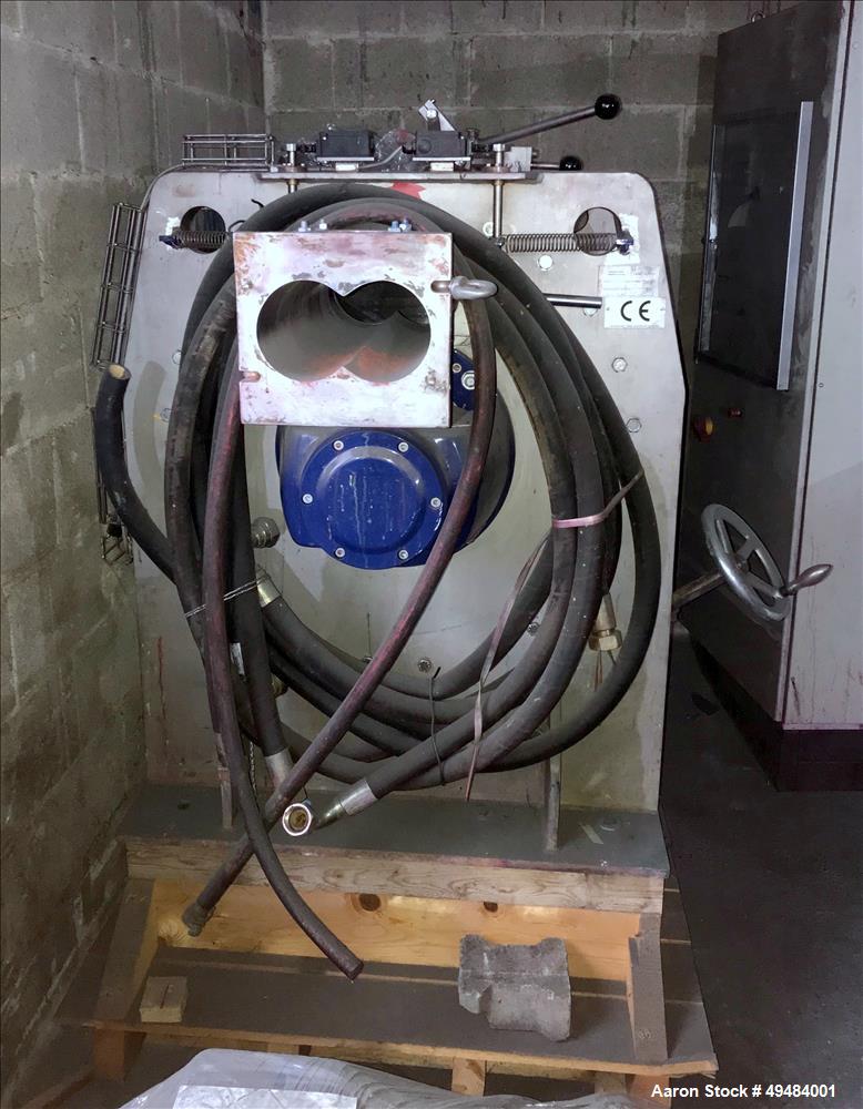 Draisewerke #TK-400, Plow Mixer/Dryer, Stainless Steel, 10.6 cu.ft. work capacity, 14.12 cu.ft. total - Image 5